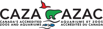 Canada's Accredited Zoos and Aquariums (CAZA) - Black Logo