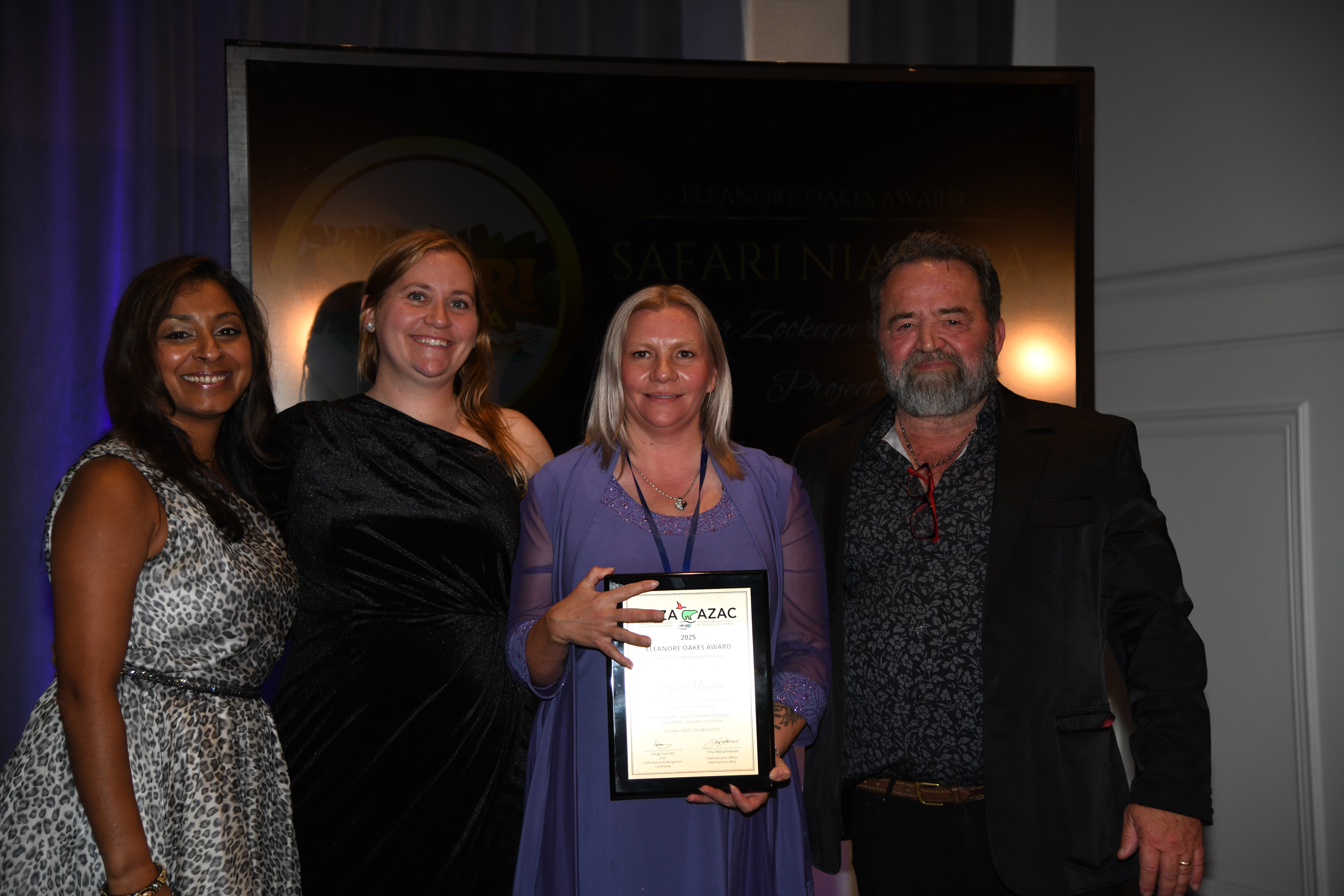 Safari Niagara - CAZA Awards of Excellence 2025