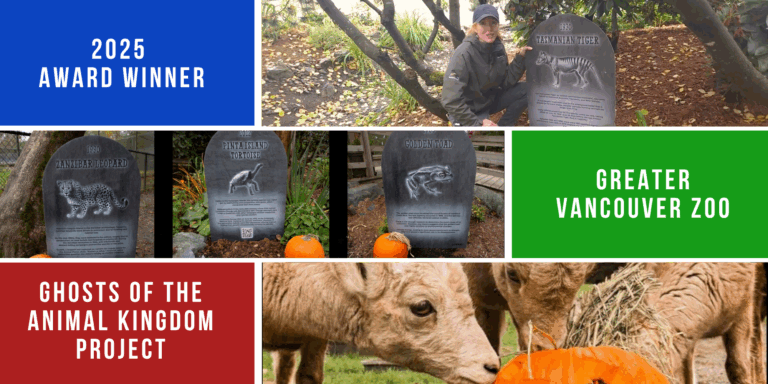 Greater Vancouver Zoo 2025 Awards of Excellence