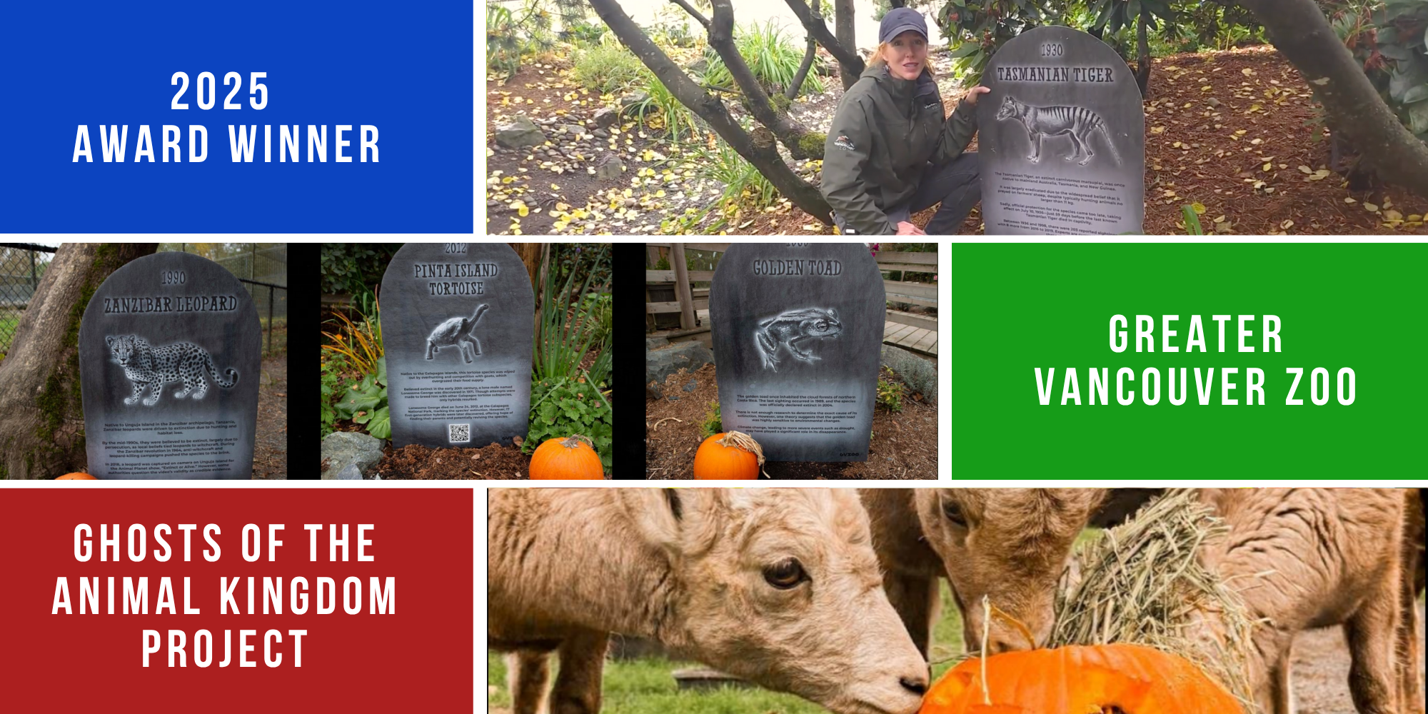 Greater Vancouver Zoo 2025 Awards of Excellence